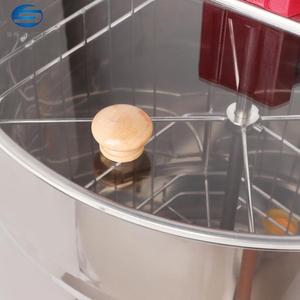 Chuyên Nghiệp Thép Không Gỉ 4-Khung Của Nhãn Hiệu Mật Ong Máy Ly Tâm Vắt Core Thành Phần Bánh Cho Nghề Nuôi Ong Trang Trại Mật Ong Chế Biến - Product Image 4