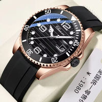 Montre pour homme CHENXI 8285, mode, silicone, automatique, date, montres-bracelets de marque haut de gamme, étanches, sport, luxe, quartz, Relogio
