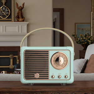 Thiết Kế Chuyên Nghiệp <span class=keywords><strong>Mini</strong></span> Retro Cho Loa Chất Lượng Cao Âm Thanh Stereo Di Động Âm Nhạc Không Dây Thiết Bị - Product Image 3