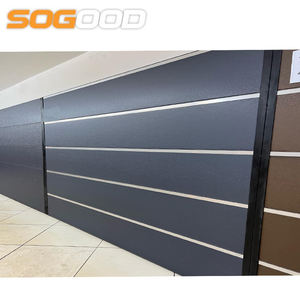 Nouveau design <span class=keywords><strong>Porte</strong></span> <span class=keywords><strong>de</strong></span> <span class=keywords><strong>garage</strong></span> <span class=keywords><strong>de</strong></span> luxe 40mm d'épaisseur <span class=keywords><strong>Porte</strong></span> <span class=keywords><strong>automatique</strong></span> en acier Style moderne Surface finie - Product Image 3