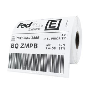 Custom Size 4x6 Fanfold Shipping <strong>Label</strong> 4x6 Fanfold Shipping <strong>Label</strong> <strong>Address</strong> <strong>Label</strong> <strong>Sticker</strong> - Product Image 3