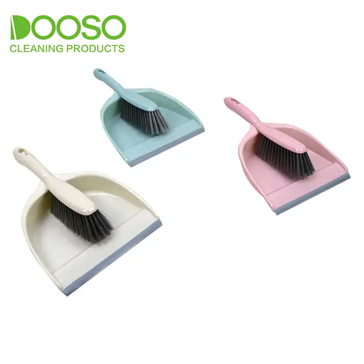 Source Dust Pan with Whisk Broom Plastic Dust Pan Multi-Functional Cleaning  Tool with Hand Broom Brush on m.