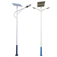 Hot saling Kamera cctv galvanis kualitas tinggi tiang lampu khusus bulat