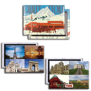Personalised Made 3D Souvenir City <b>Refrigerator</b> Magnet Custom Logo Soft Pvc Metal Customised Enamel Epoxy Fridge Magnet - Product Image 5