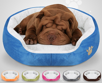 Promotion d'usine : Coussin chaud en peluche pour animaux de compagnie, lit doux pour chiens et chats