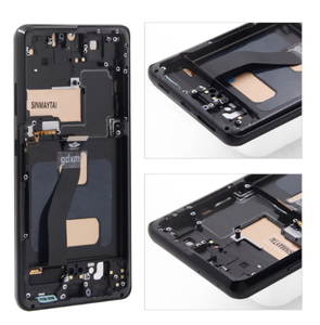 Pantalla TFT para Samsung Galaxy S21 Ultra 5G G998B <span class=keywords><strong>G998U</strong></span> G998W MONTAJE DE digitalizador con pantalla táctil S22 Ultra LCD con marco - Product Image 5