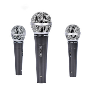 Green Audio <span class=keywords><strong>GAM</strong></span>-MIC58 Professionelles Tragbares Box-Set Dynamisches Kabel-XLR Geräuschunterdrückendes Metall-Karaoke-Mikrofon für Solosang - Product Image 6