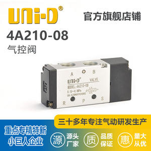 Vanne de commande pneumatique à trois voies à deux positions Sonos Technology STNC Factory UNi-D Series 4A210 avec raccordement de tuyauterie - Product Image 2