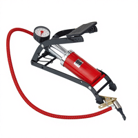 Pompe à pied portable en acier durable Dalishen A1756 pour vélo, moto, voiture, ballon de basket