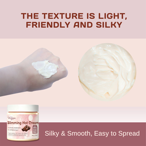 Crème Amincissante Corporelle Naturelle aux Herbes et Caféine Marque Blanche – Gel Chaud Brûle-Graisse <span class=keywords><strong>Rapide</strong></span> pour <span class=keywords><strong>Ventre</strong></span> Plat, <span class=keywords><strong>Perte</strong></span> de Poids, Anti-Cellulite pour Femmes et Hommes - Product Image 3