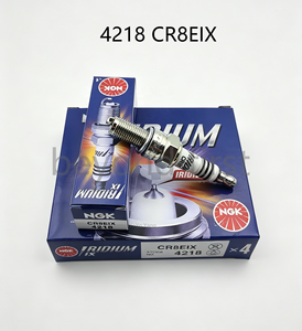 Bujías de Iridio Originales NGK CR8EIX 4218 para Honda CB500X CBR500R <span class=keywords><strong>Yamaha</strong></span> YZF-R3 MT-03 Kawasaki <span class=keywords><strong>Ninja</strong></span> <span class=keywords><strong>250R</strong></span> - Product Image 1