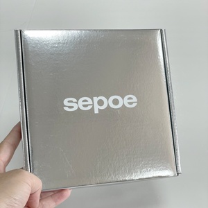 กล่องจดหมายสีเงินมันวาวบรรจุภัณฑ์หรูหราสำหรับต่างหูกล่องของขวัญเครื่องสำอางนาฬิกาการพิมพ์แบรนด์ที่กำหนดเอง - Product Image 2