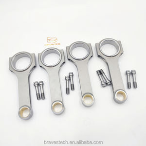 Bielas de viga en H forjadas compatibles con VW AUDI Corrado <span class=keywords><strong>Golf</strong></span> <span class=keywords><strong>MK2</strong></span> G60 GTI 1.6l 1.8L <span class=keywords><strong>16V</strong></span> 136mm Turbo Diesel Bielle Conrod - Product Image 4