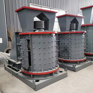 Petit concasseur à marteaux à axe vertical 15 kW 380 V/220 V pour le concassage de galets de rivière et la fabrication de sable - Product Image 5