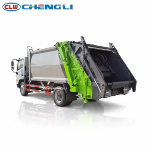 Proveedor de Proyectos para Sudamérica: Camión de Basura Dongfeng D7 4X2 con Brazo Elevador Hidráulico de 10000L - Product Image 5