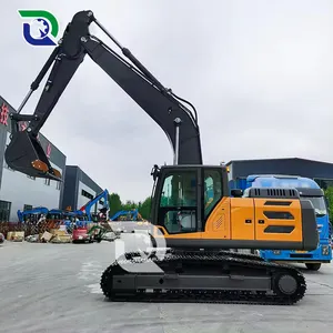 Langtu 13.5Ton Crawler Excavator with Cummins Engine ATO Hydraulic Cylinder for Home Use Farms Manufacturing Plants Retail