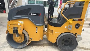 Rodillo Compactador Vibratorio SANY Usado de 3 Toneladas, Modelos SZR30C-8, SZR20C-8, SZR35C-8 con Rueda y Neumático de Acero Simples - Product Image 2