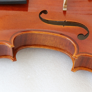 Meist verkaufte hochwertige Wintergarten hand gefertigte Fichte Gesicht Violine Professional Flame Maple Ebenholz Inlay OEM High End Violine - Product Image 6