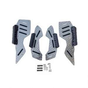 Ensemble de repose-pieds de moto en aluminium CNC antidérapants avec coussinets de préhension pour la rénovation du scooter Yamaha NMAX155 - Product Image 6