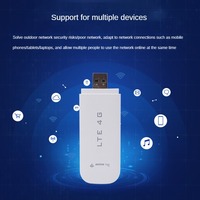 Enrutador USB portátil 4G LTE en stock listo con tarjeta de red WiFi móvil de 150M y producto de red de comunicación