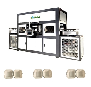 Machine de fabrication d'assiettes en papier biodégradable, équipement de formage et de pressage à chaud de <span class=keywords><strong>vaisselle</strong></span> en pulpe - Product Image 4