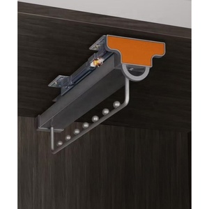 Accessoires de meubles Heavy Duty Extensible Fermeture douce Tige de placard Pull Out extension <span class=keywords><strong>Porte</strong></span>-cintre - Product Image 2