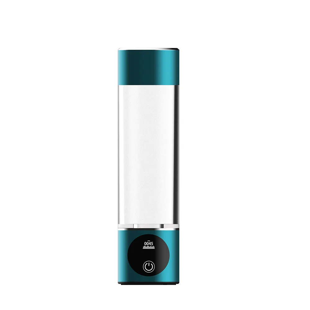 Chinese suppliers 1500mAH hydrogen rich water bottle usb rechargeable electrolysis water cup