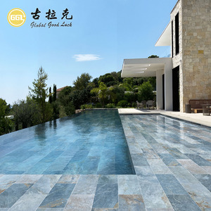 Carreaux effet marbre bleu <span class=keywords><strong>ardoise</strong></span> 300x600MM, carreaux en porcelaine <span class=keywords><strong>pour</strong></span> murs et sols, <span class=keywords><strong>pour</strong></span> <span class=keywords><strong>salle</strong></span> <span class=keywords><strong>de</strong></span> <span class=keywords><strong>bain</strong></span>, cuisine, piscine, salon - Product Image 4