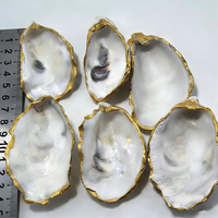 Cangkang Kerang Alami Cekung Ramah Lingkungan, Pengisi Vas Rumah, Hiasan Natal, Kerajinan DIY, Dekorasi Kerang Laut