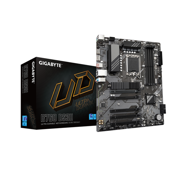 New B760M DS3H LGA1700 CPU Dual DDR5 Ram Slot PCIE4.0 SSD B760 Computer Motherboard Gaming Support 13th CPU