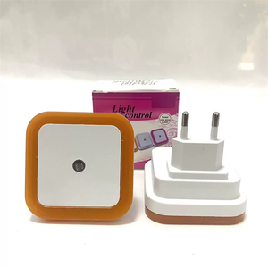 Factory <strong>Cheap</strong> Price Led Base Plug in <strong>Night</strong> Lamp for Kids Hot Sale Lovely Small Square Shape Baby Led <strong>Night</strong> Light - Product Image 2