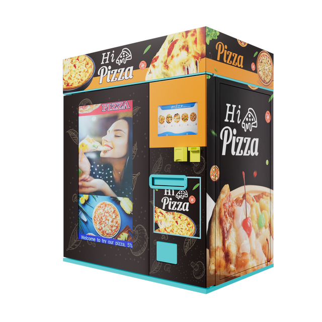 Outdoor Business Self-service Fast Food Making Machine Fully Automatic Pizza Vending Machines for Sale