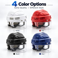 Cadeau promotionnel d'ornement de mini casque de hockey sur glace pour les amateurs de hockey