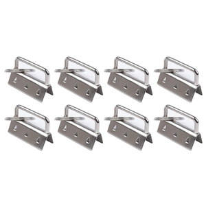 Vernickelte Metall anhänger Hardware Schlüssel ringe Kets für Band - Product Image 5
