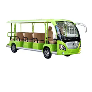 14 Passenger Electric Shuttle Car Electric Sightseeing Bus