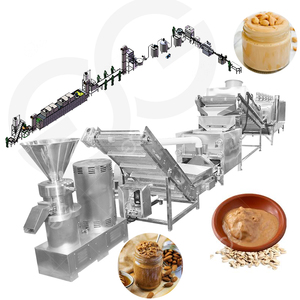 Machine de fabrication de beurre de noix commerciale Machine de fabrication de beurre d'arachide Moulin colloïdal Machine de fabrication de beurre d'arachide - Product Image 1