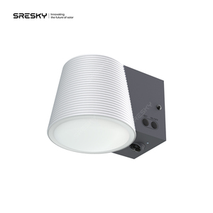 Nhà Máy Trực Tiếp 1000lm 3-Trong-1 Năng Lượng Mặt Trời/AC/USB-C LED Ánh Sáng Ip65 Ngoài Trời Năng Lượng Mặt Trời Đèn Tường Cảm Biến Với Trắng Chụp Đèn Cho Vườn - Product Image 4