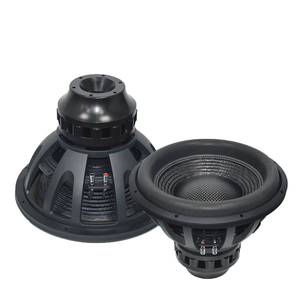 Caisson de basses cône en carbone de 15 pouces 15100-051 aimant en néodyme double mousse 2500W <span class=keywords><strong>pour</strong></span> subwoofers audio de <span class=keywords><strong>voiture</strong></span> de compétition - Product Image 1