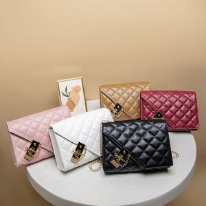 Bolso Bandolera de Mujer de Alta Calidad, en Cuero PU, con una Sola Correa, Impermeable, con Cadenas, para Verano, Otoño, Invierno y Primavera - Product Image 4