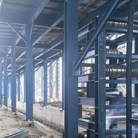 Structure en acier léger abordable, conception économique de garage et d'entrepôt industriel