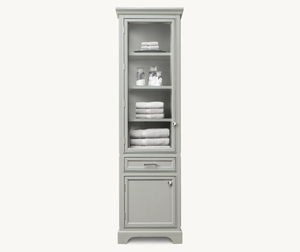 American Style Modern Oak <strong>Wood</strong> <strong>Bathroom</strong> <strong>Cabinet</strong> - Product Image 4