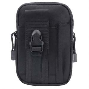 Lupu BL064 riñonera negra impermeable para teléfono, riñonera para bicicleta, riñonera multifuncional deportiva a la moda en Stock - Product Image 1