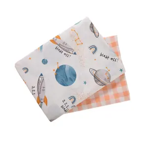 Tessuto stampato 100% cotone per bambini sacchetto di plastica tessuto elefante Design tessuto stampato per camicia prezzo basso TWILL Jet Printing 63"