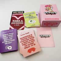 Jeu de cartes Cupidon pour couples, jeu de société pour boire en groupe, interaction romantique sur table