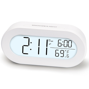 Reloj de mesa y escritorio con pantalla <span class=keywords><strong>LCD</strong></span>, despertador Digital con termómetro, tiempo limitado - Product Image 2
