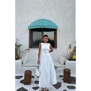 Conjunto Formal de Dos Piezas para Mujer Emma White, Tallas XS-3XL, Tops Cortos de Verano y Otoño - Product Image 3