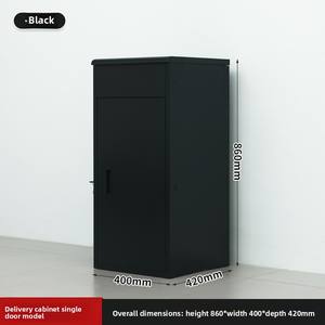 <span class=keywords><strong>Boîte</strong></span> <span class=keywords><strong>aux</strong></span> <span class=keywords><strong>lettres</strong></span> de <span class=keywords><strong>porte</strong></span> d'entrée en métal extérieure autoportante robuste armoire express domestique populaire pour la maison conception simple express - Product Image 4