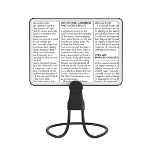 <span class=keywords><strong>Lupa</strong></span> de Cuello Desmontable 3 en 1 <span class=keywords><strong>con</strong></span> 3 Luces, <span class=keywords><strong>Lupa</strong></span> HD Recargable para Trabajar y Leer - Product Image 1