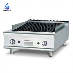BANGMAOL Commercial Stainless Steel Countertop Gas Stove 4 Burner Multifunctional Dual Zone Control High BTU Burners for - Product Image 4