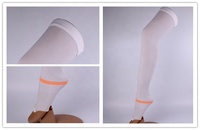 Tricoté transparent 20-30 MmHg Anti-Embolie Bas de cuisse Respirant et Gradué